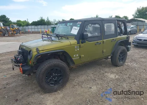 2007 Jeep Wrangler Unlimited X from USA, damaged, VIN 1J4GA39177L164566